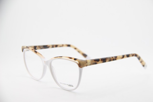 NEW WILLIAM MORRIS LN 50114 C2 WHITE HAVANA AUTHENTIC EYEGLASSES