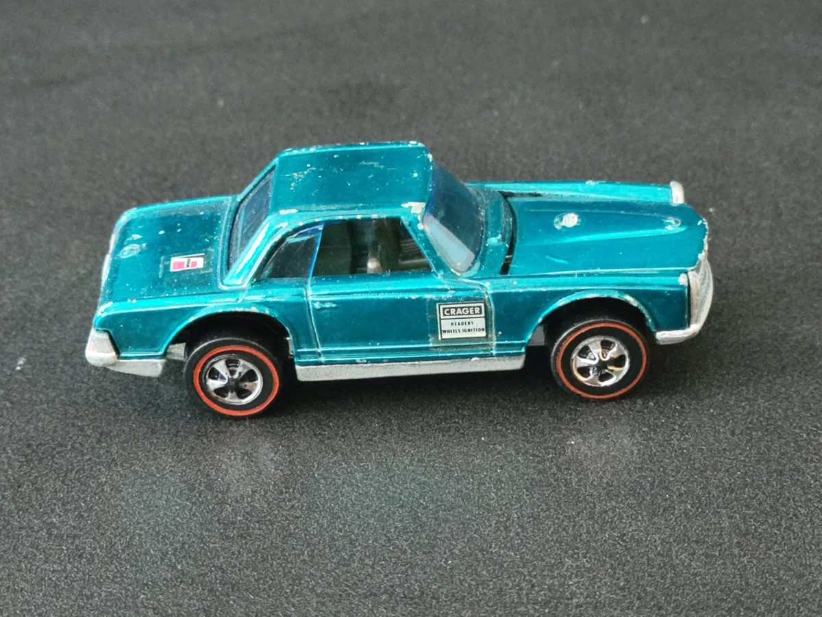 Hot Wheels Redlines Mercedes-Benz 1969 Vehicle Year Vintage