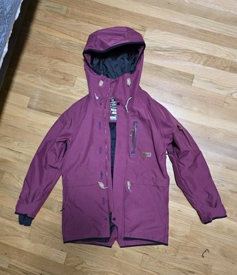 Snowboard Ski Jacket Planks Unisex Men's Xs, Women's S
