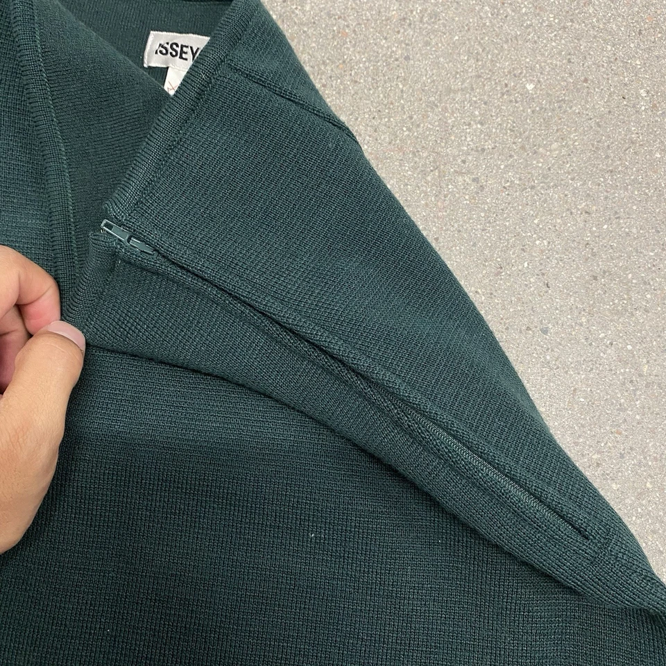 Falda De Colección Issey Miyake Para Mujer Mediana Jp/XS Verde EE. UU. Hecha en Japón Diseñador Foto 4 de 4