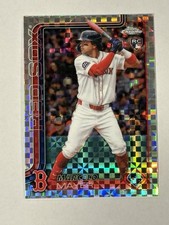 2025 Topps Chrome Update X-Fractor Rookie Marcelo Mayer #USC9 Red Sox