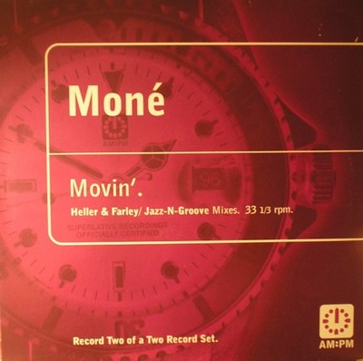 Mone - Movin' Heller  Farley / Jazz-N-Groove Mixes - Used Vinyl Re - Y5826z