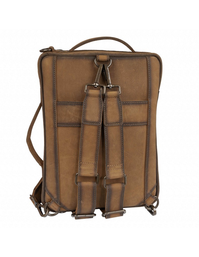 StS Ranchwear Western Backpack Womens Shiloh Messenger Brown  display picture 1