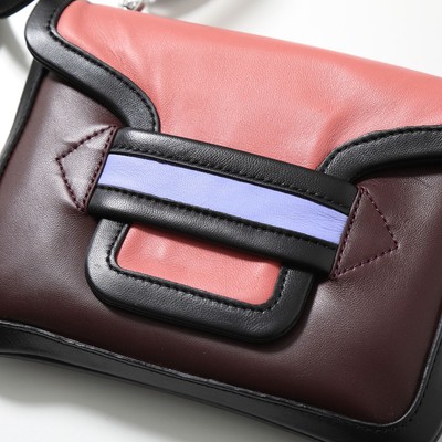 PIERRE HARDY ALPHA POUCH Shoulder Bag ABW01 Women's Leather one in 4 Colors