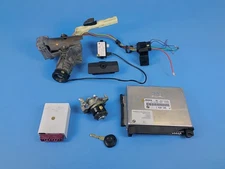 96-99 BMW E36 Z3 1.9 M44 M/T MANUAL ENGINE ECU DME M5.2 EWS 2 IGNITION LOCK KEY