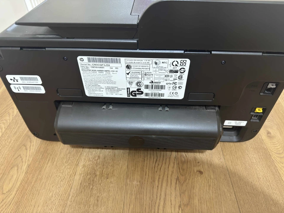 HP Officejet Pro 8600 All In One Inkjet Printer Print Scan Copy Fax Colour - Image 4 of 4