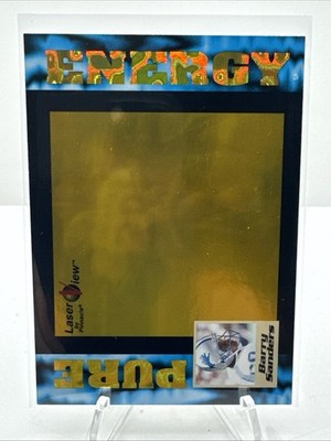 1996 Pinnacle Laser View - Pure Energy Barry Sanders #33 Gold