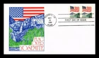 US COVER FIRST DAY OF ISSUE PANDA CACHETS FLAG OVER YOSEMITE CALIFORNIA