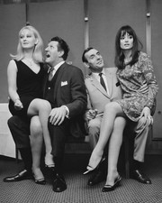 actors Anna Carteret Tommy Cooper Eric Sykes Clovissa Newcombe sta- Old Photo