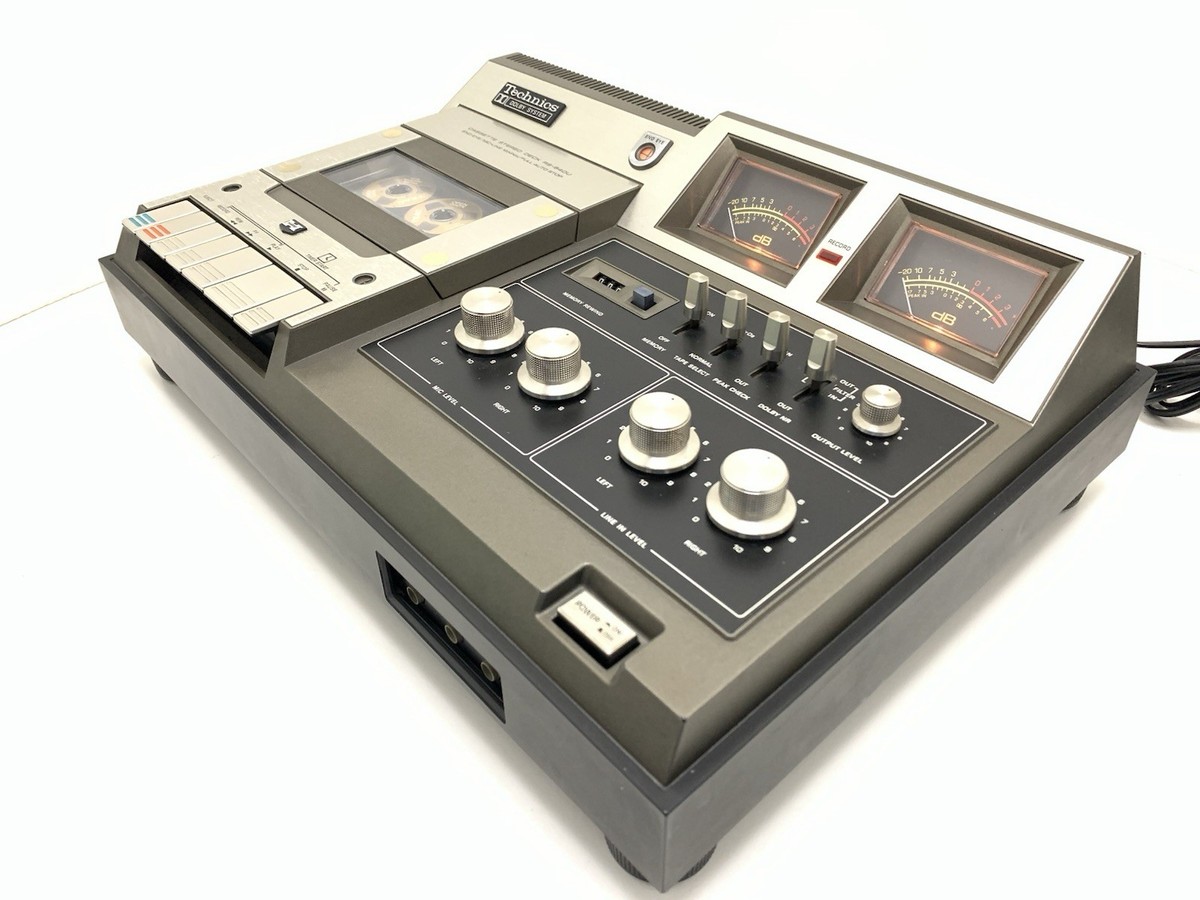 TECHNICS RS 640U Stereo Cassette Tape Deck 2 Head Vintage 1976