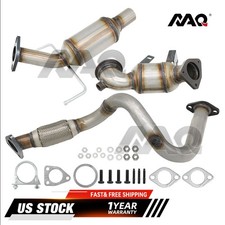  Front and Rear Catalytic Converter Flex Pipe for Chevrolet Trax 1.4L 2015-2021