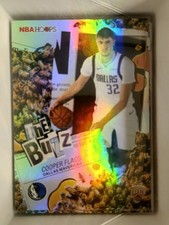 2025-26 NBA Hoops Cooper Flagg The Buzz ROY RC Rookie Dallas Mavericks TB-1