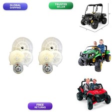 Peg Perego IAKB0545 RZR/Gator 12V Motor Gearbox Replacement Kit White