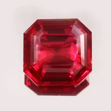 17.15 Ct Natural MOGOK Red Painite Octagon Cut Certified Loose Gemstone
