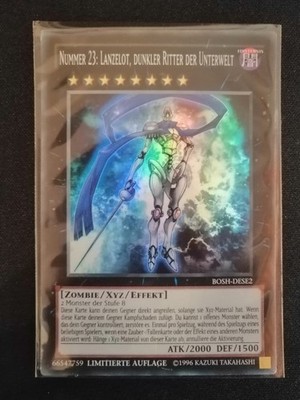 Yugioh - Nummer 23: Lancelot, Dunkler Ritter der Unterwelt BOSH-DESE2 LP - NM