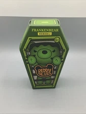 NEW Deddy Bears with Coffin Card - Series 2 - FRANKENBEAR - 5" Inch Plush