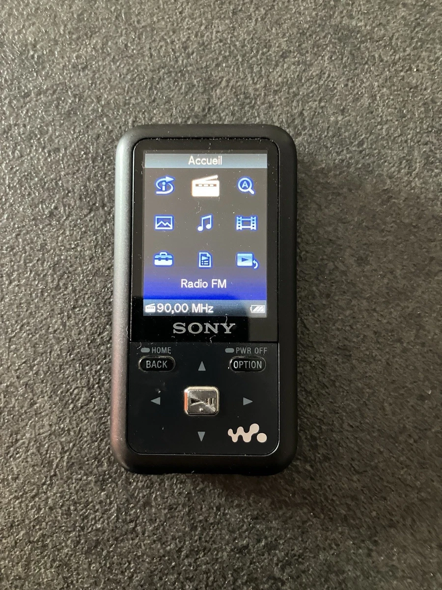Sony Walkman NWZ-S615F Lecteur MP3 Digital Media Player Radio FM Noir