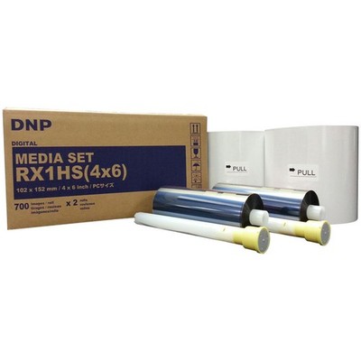 DNP Print Media for DS-RX1HS High Speed Dye Sub Printer - 4x6'' 700 Prints Per Ro