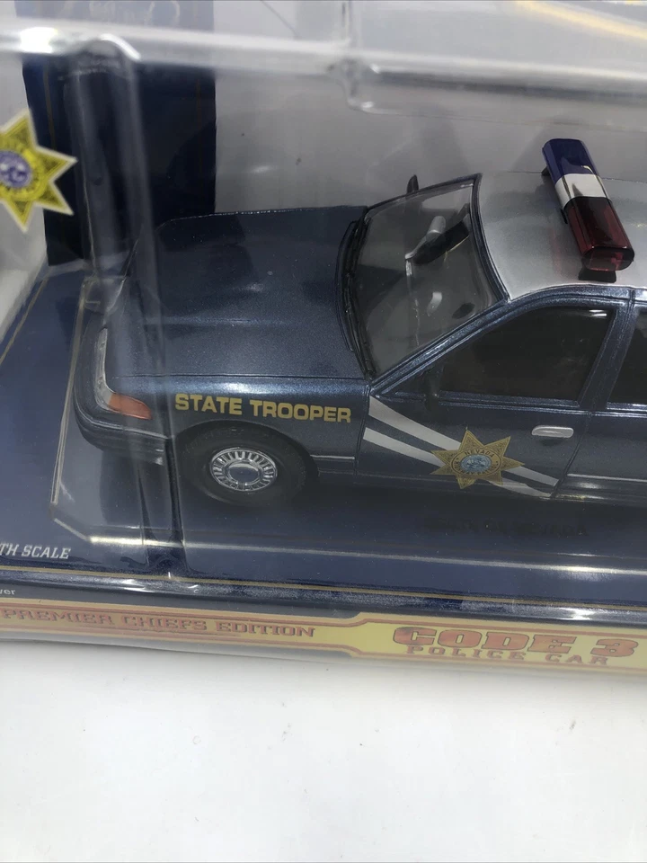 Nevada State Trooper Crown Victoria Code 3 Original Box 1/24 Scale.Die- Cast - Image 2 of 4