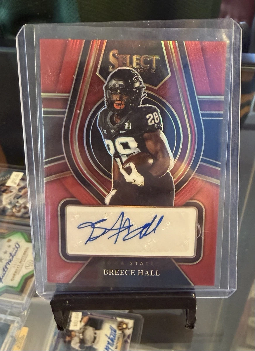 2022 Panini Select Draft Picks Breece Hall #RS-BHA for sale | eBay