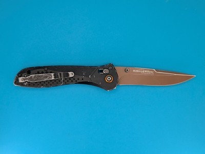 Benchmade 710FE-2401 Seven Ten LE Flat Earth PVD MagnaCut Black