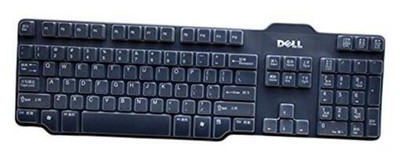 Ultra Thin Silicone Keyboard Compatible for Dell SK-8115 keyboard Transparent
