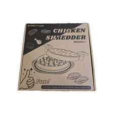 SURETIVIAN Chicken Shredder Large Chicken Breast Shredder Tool Twist with Bru...