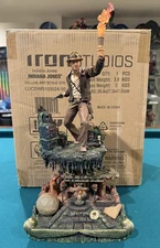 Iron Studios Indiana Jones Deluxe 1/10 Statue Figure Raiders Of The Lost Ark