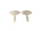 2x pc Ignition Key Vintage Metal For Ford 2000 2600 3000 3600 4000 Tractor #22-2