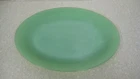 VINTAGE FIRE KING JADEITE GREEN PLATTER