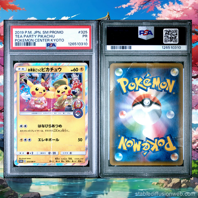 2019 POKEMON JPN SM PROMO POKEMON CENTER KYOTO #325 TEA PARTY