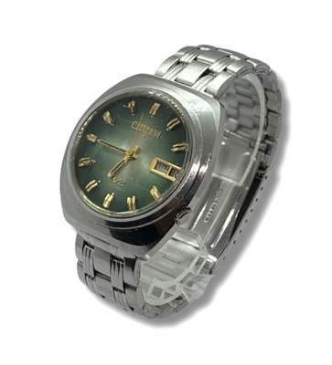 本日割引 Citizen Seven Star V2 シチズン セブンスター 緑 Today's watch 🇯🇵 CITIZEN SEVEN STAR V2 シチズンセブンスターV2
