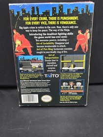 Wrath of the Black Manta NES Nintendo Completo En Caja CIB Manual Probado