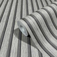 Vliestapete Botanica 33959 Holzoptik Streifen Grau Beige Marburg (4,76€/1Qm)