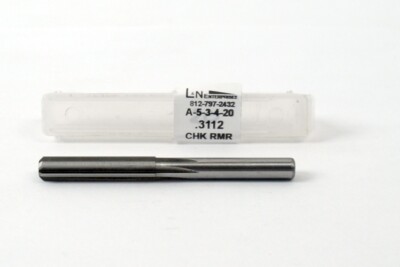 .3112 X .2765 X 1-1/2 X 3-1/4'' OAL 6 STR FL HSS REAMER (A-5-3-4-20)