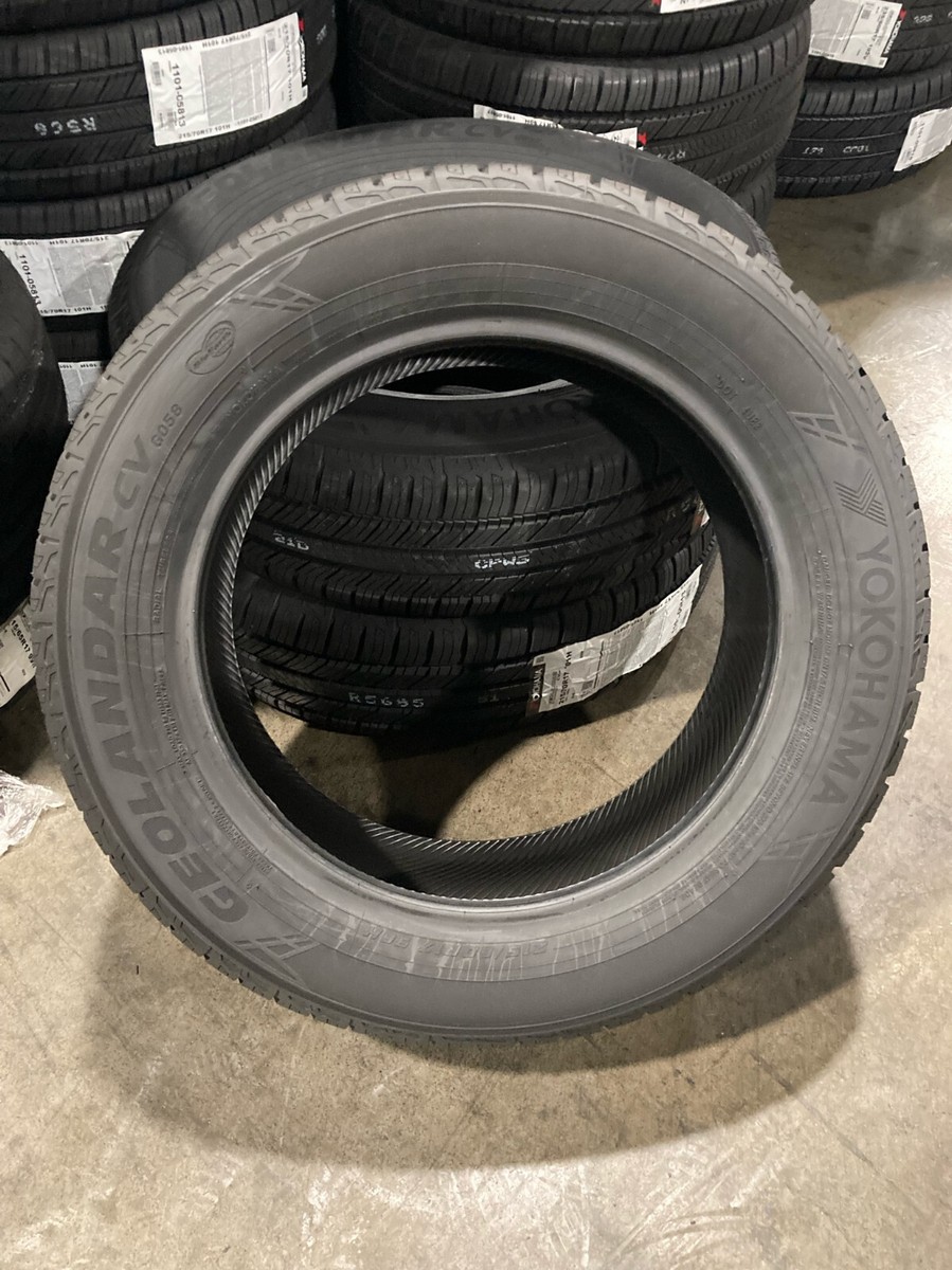 4 New 215 60 17 Yokohama Geolandar CV G058 Tires | eBay