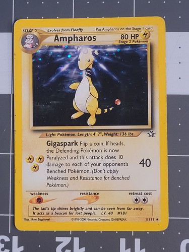 Ampharos 1/111 Neo Genesis Holo