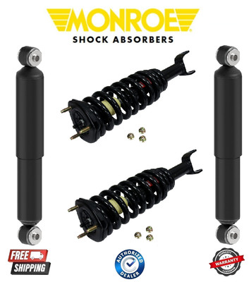 Monroe New Front & Rear Shocks For Dakota 05-11 Raider 06-09 4X4