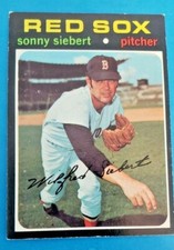 1971 Topps Set Break #710 Sonny Siebert EX to EX-MINT Red Sox