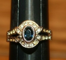 VINTAGE STERLING SILVER RING SIZE 7 FREE SHIPPING