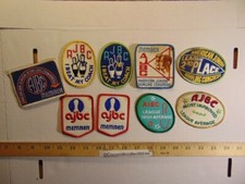 Vintage Lot of 9 American Junior Bowling Congress AJBC Patches