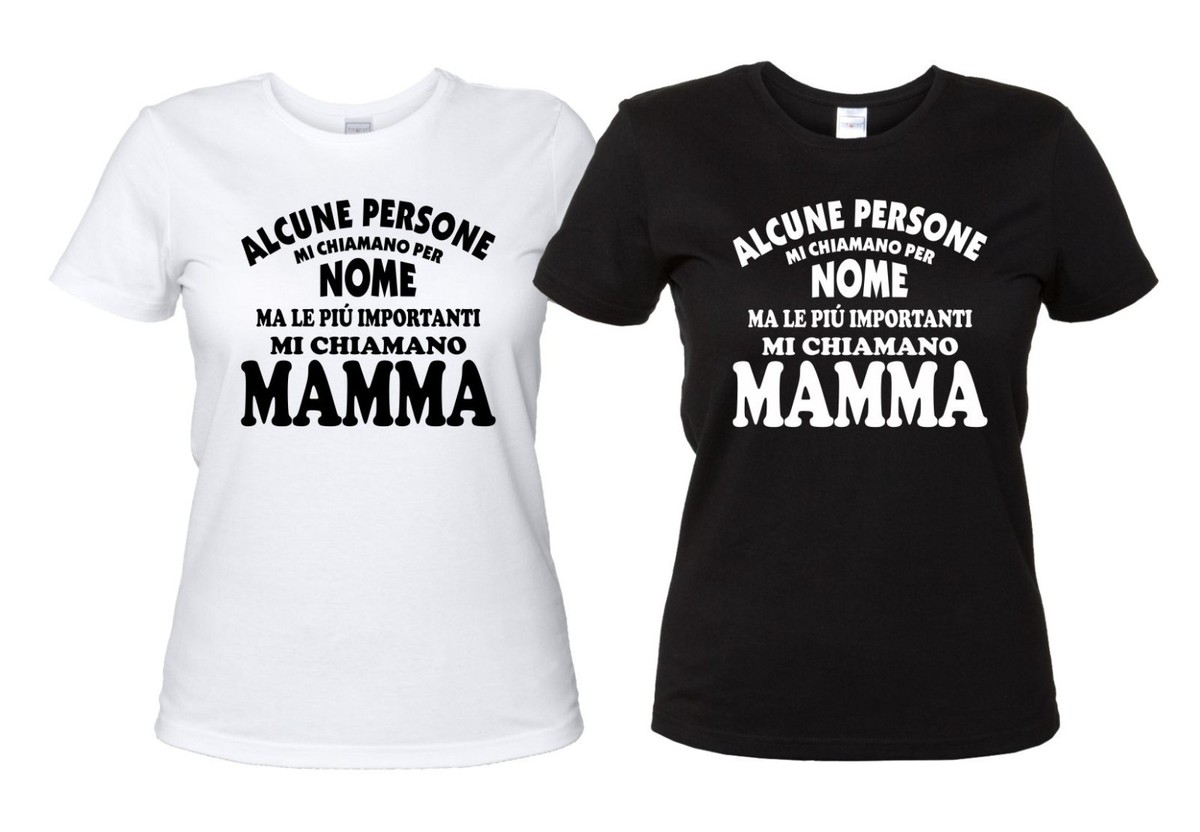T-shirt unisex donna Le persone più importanti mi chiamano