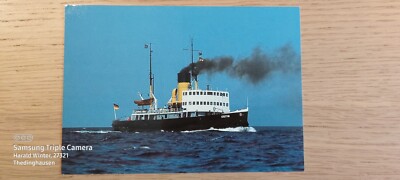 Postcard steam icebreaker Szczecin 7920 ungel_1
