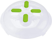 Magnetic Microwave Anti Splatter Cover Plate Guard Lid With Steam Vent