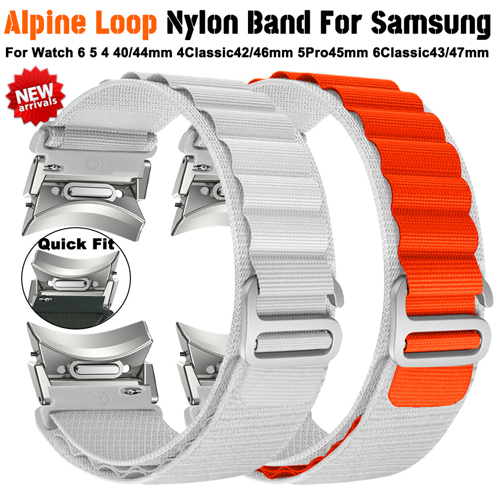 Alpine Loop Nylon Band Strap For Samsung Galaxy Watch Pro 40