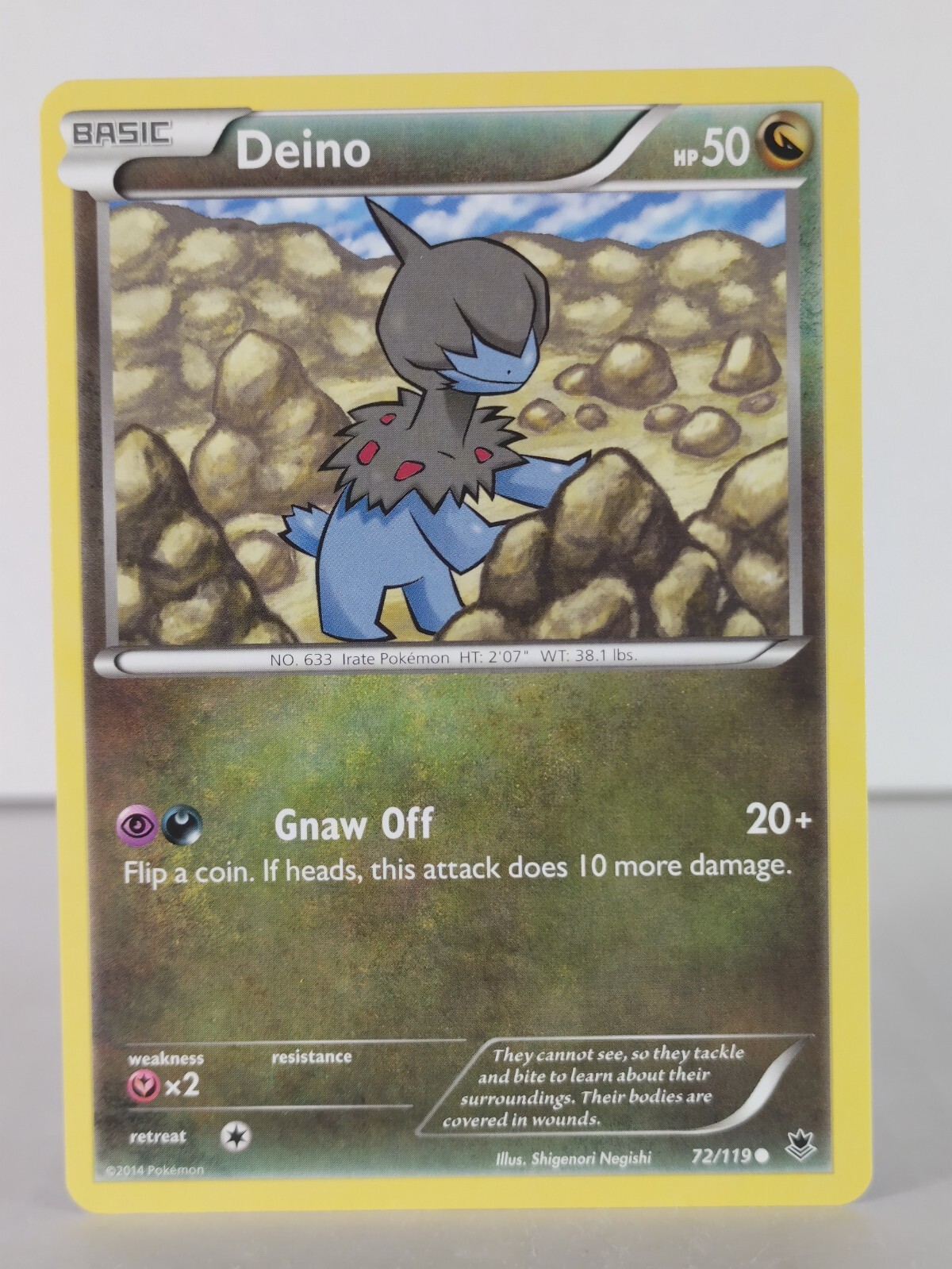 Deino - XY Phantom Forces - 72/119 - Pokemon TCG - Common
