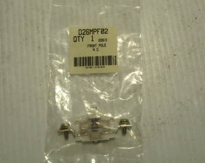 NEW CUTLER-HAMMER D26MPF02 FRONT POLE CONTACT CARTRIDGE