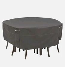 Classic Accessories Ravenna Round Patio Table & Chair Cover, Medium