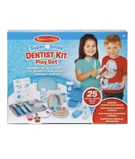 Melissa  Doug Super Smile Dentist Play Set 25 Pieces Dental Accessories  Teeth