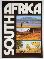 1978 South Africa Tourist Corp Vintage Travel Booklet Guide Color Photos Promo